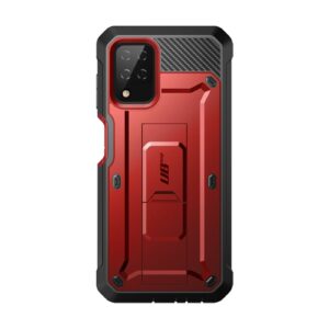 SUPCASE 360° Backcover Met Screen Protector Samsung Galaxy A12 - Rood 8