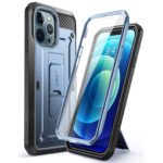 variatie Supcase Volledig Dekkend Hoesje met Screen Protector iPhone 13 Pro Max – Blauw