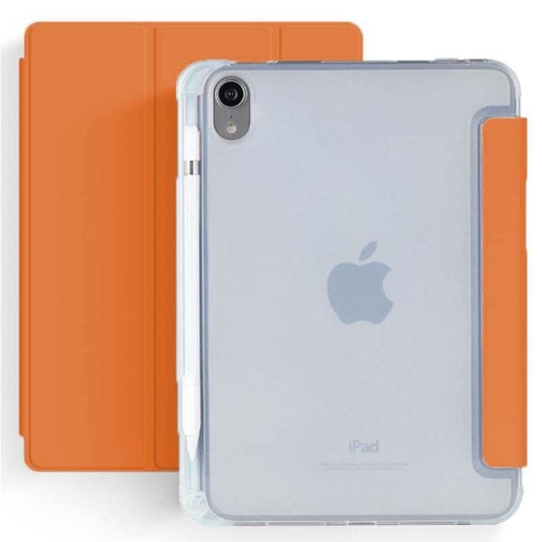 Shockproof Folio Case iPad Mini 6 (2021) - 8.3 inch - Pencilhouder - Oranje 1