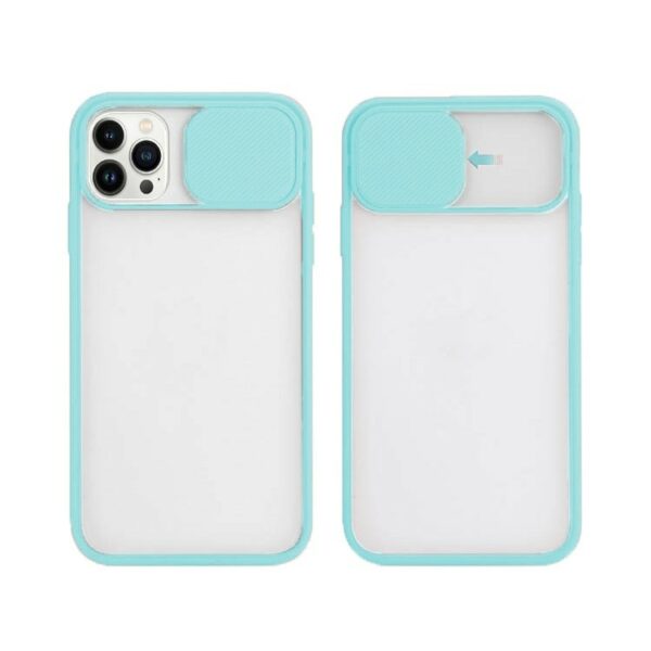 CamProtect Backcover Hoesje iPhone 13 Pro Max - Lichtblauw 1
