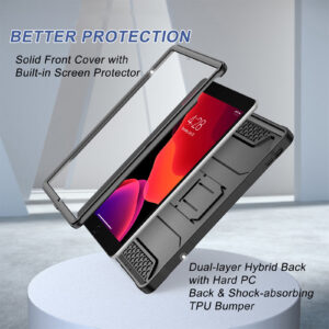 360 Full Cover Case iPad 9 – 8 – 7 – 10.2 inch – Zwart - 2