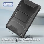 360 Full Cover Case iPad 9 – 8 – 7 – 10.2 inch – Zwart - 4