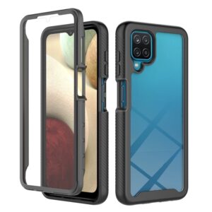 360 Backcase Hoesje met Glas Samsung Galaxy A12