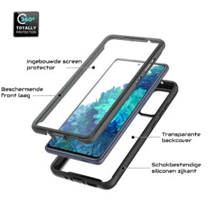 360° Backcase Hoesje Met Screen Saver Samsung Galaxy A72 3