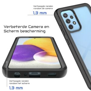 360° Backcase Hoesje Met Screen Saver Samsung Galaxy A72 5