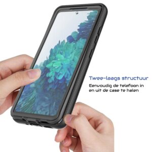 360° Backcase Hoesje Met Screen Saver Samsung Galaxy S20 FE 4