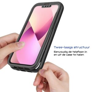 360° Backcase Hoesje Met Screen Saver iPhone 13 4