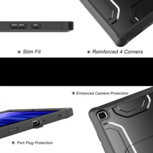 360° Full Cover Case Samsung Galaxy Tab A7 (2020) - 10.4 inch - Zwart 5