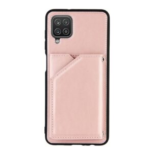 Backcover Wallet Hoesje Samsung Galaxy A12 - Roségoud 2