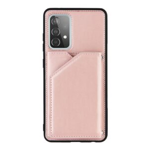 Backcover Wallet Hoesje Samsung Galaxy A72 - A52 - Roségoud 2Backcover Wallet Hoesje Samsung Galaxy A72 - A52 - Roségoud 2Backcover Wallet Hoesje Samsung Galaxy A72 - A52 - Roségoud 2