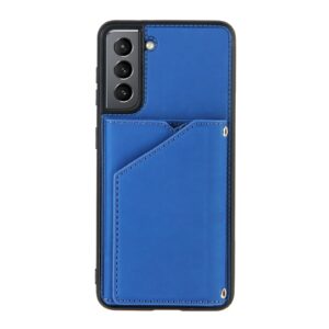 Backcover Wallet Hoesje Samsung Galaxy S21 - Blauw 2