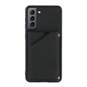 Backcover Wallet Hoesje Samsung Galaxy S21 - Zwart 2