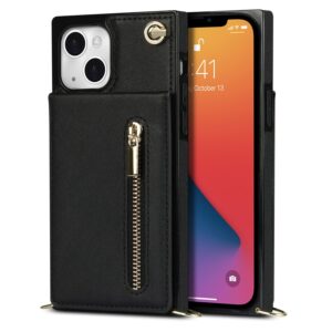 FONU Fashion Portemonnee Hoesje Met Koord iPhone 12 Pro Max - Zwart 2