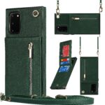 Solidenz Fashion Wallet Hoesje met Koord Samsung S20 FE - Groen Main Image