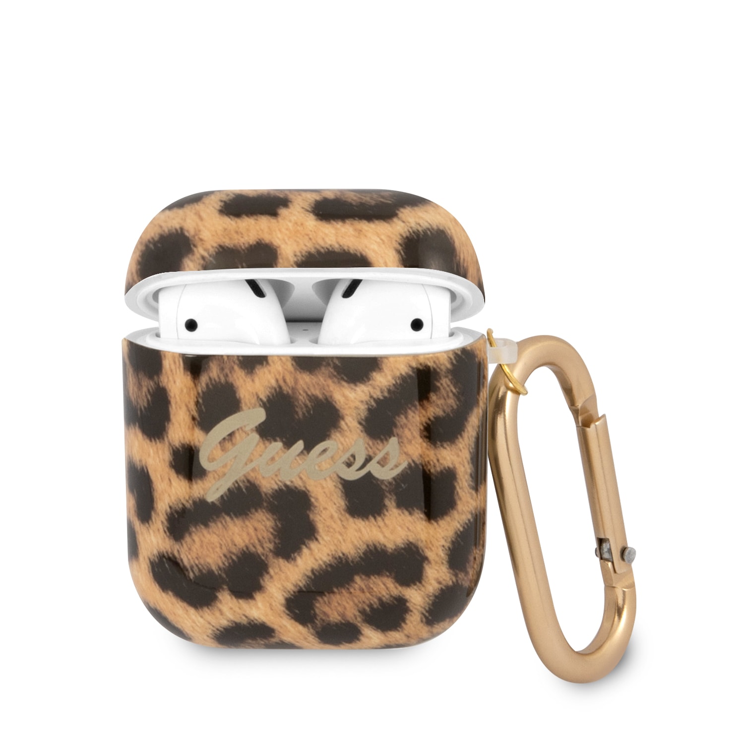 Guess Luipaard AirPods 1 & AirPods 2 Hoesje