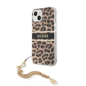 GUESS Luipaard Backcover Hoesje iPhone 13 2