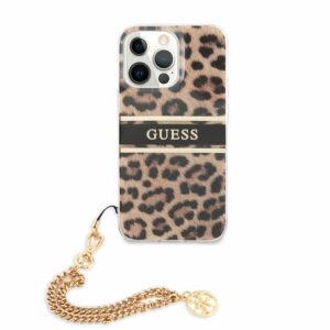GUESS Luipaard Backcover Hoesje iPhone 13 Pro 3