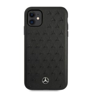 MERCEDES-BENZ Leather Stars Backcover Hoesje iPhone 11 3