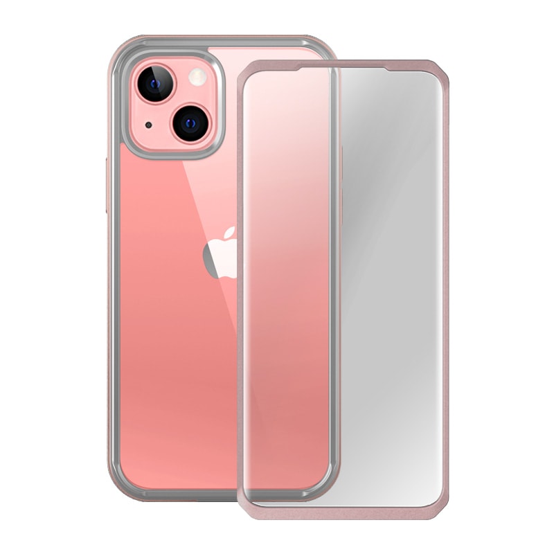 Supcase 360 Backcase UB Edge met Screen Protector iPhone 13 - Peach