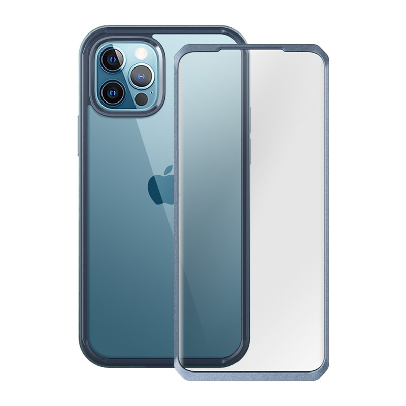 Supcase 360 Backcase UB Edge met Screen Protector iPhone 13 Pro Max - Blauw