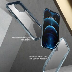 SUPCASE 360° Backcase UB Edge Met Screen Protector iPhone 13 Pro Max - Blauw 3