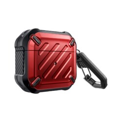 Supcase Unicorn Beetle Rugged Armor Apple AirPods 3 Case - Rood
