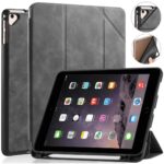 variatie Smartcover Bookcase Hoes iPad 2018 – 2017 – 9.7 inch – Grijs