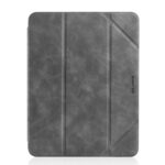 Smartcover Bookcase Hoes iPad 2019 (7e Gen) iPad 2020 (8e Gen) - 10.2 inch - Grijs 2