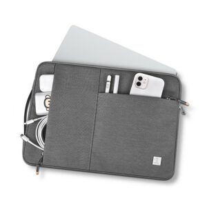 Alpha Dunne laptop sleeve - 14 inch - Grijs 4