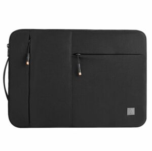 Alpha Dunne laptop sleeve – 16 inch – Zwart