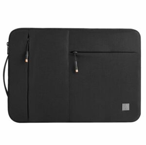 Alpha Dunne laptop sleeve – 16 inch – Zwart