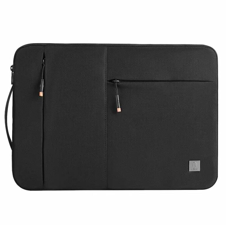 Alpha Dunne laptop sleeve - 14 inch - Zwart