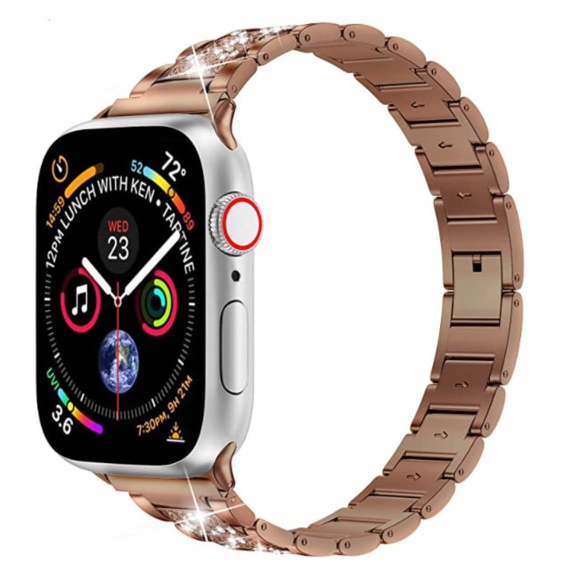 Apple Watch Stalen bandje 38-40-41mm - Rosegoud Main Image
