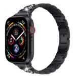 variatie Apple Watch Stalen bandje 38-40-41mm – Zwart