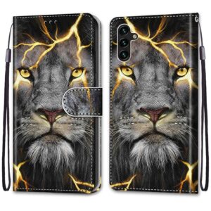 Boekmodel Hoesje Samsung Galaxy A13 5G - Leeuw 2