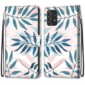 Boekmodel Hoesje Samsung Galaxy A53 - Bladeren 2