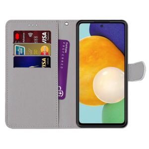 Boekmodel Hoesje Samsung Galaxy A53 - Leeuw 3