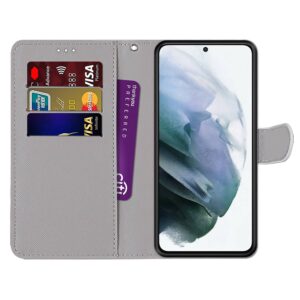 Boekmodel Hoesje Samsung Galaxy S22 - Leeuw 3