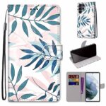 variatie Boekmodel Hoesje Samsung Galaxy S22 Ultra – Bladeren