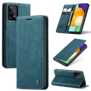 Caseme Retro Samsung Galaxy A53 Boekmodel hoesje - Blauw 1