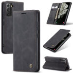 variatie Caseme Retro Samsung S22 Plus Boekmodel hoesje – Zwart