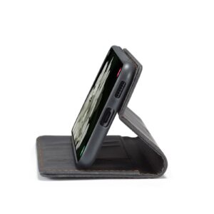 Caseme Retro Samsung Galaxy S22 Boekmodel hoesje - Zwart 4