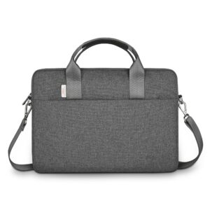 Dunne laptop tas tot 14 inch – MacBook tas – Grijs