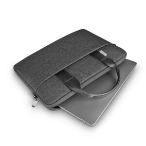 Dunne laptop tas - MacBook tas - Grijs 4