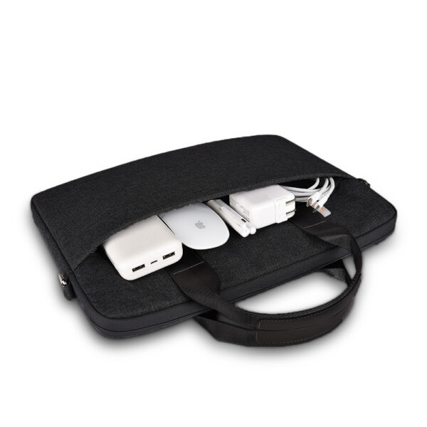 Dunne laptop tas tot 15.6 inch MacBook tas Zwart