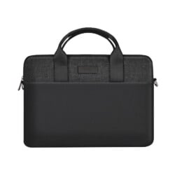 Dunne laptop tas tot 14 inch - MacBook tas - Zwart