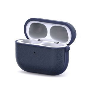 Genuine Leather AirPods Pro Hoesje - Blauw 2