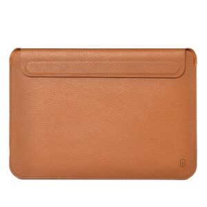 Genuine leather MacBook sleeve 14.2 inch – Bruin