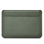 variatie Genuine leather MacBook sleeve 13.3 inch – Groen