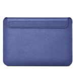 Genuine leather MacBook sleeve 14.2 inch - Blauw
